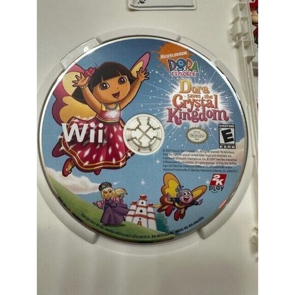 Dora the Explorer: Dora Saves the Crystal Kingdom (Nintendo Wii, 2009) - Picture 5 of 6
